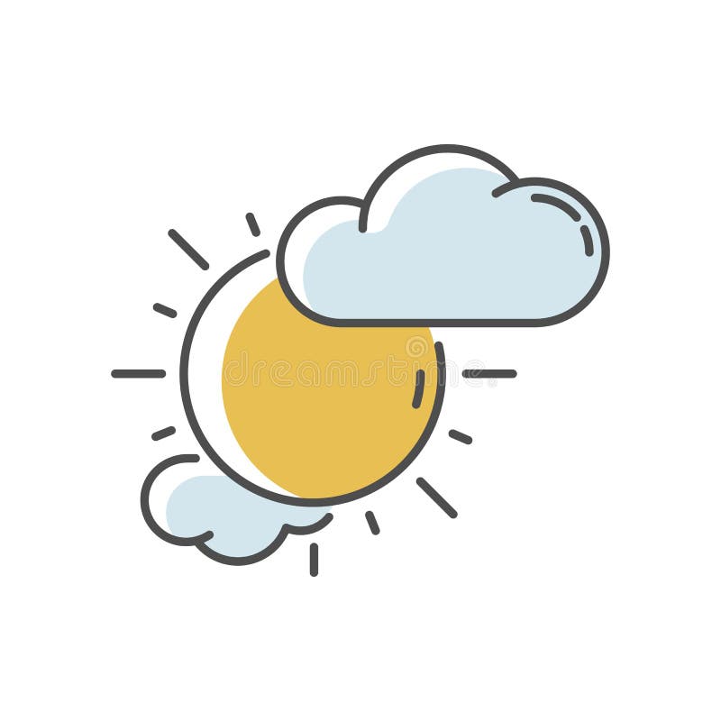 Partly Cloudy Stock Illustrations 1 699 Partly Cloudy Stock Illustrations Vectors Clipart Dreamstime