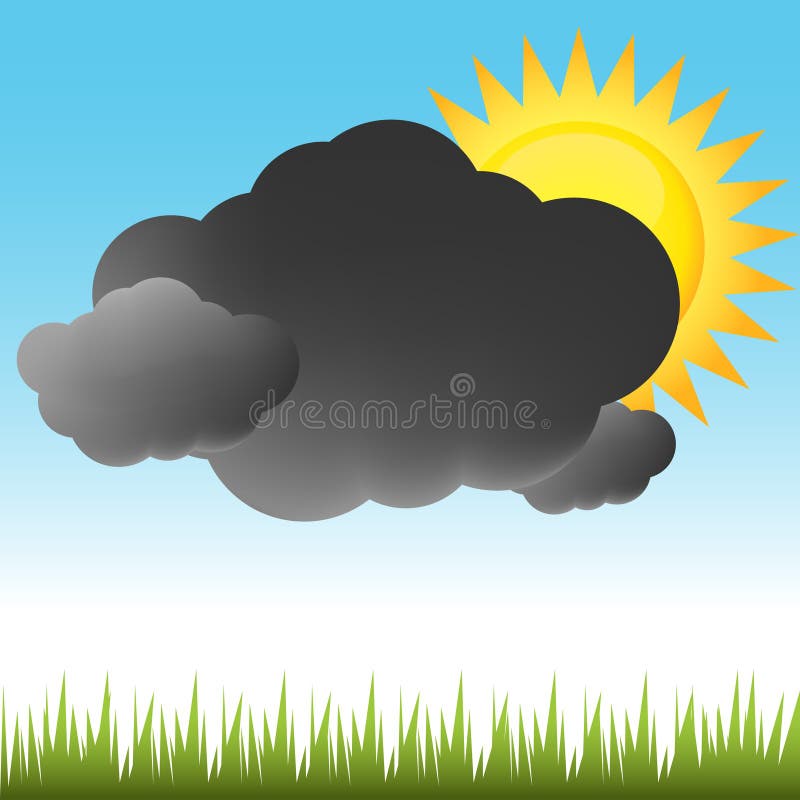 Sunny Partly Cloudy Stock Illustrations – 1,394 Sunny Partly Cloudy Stock  Illustrations, Vectors & Clipart - Dreamstime