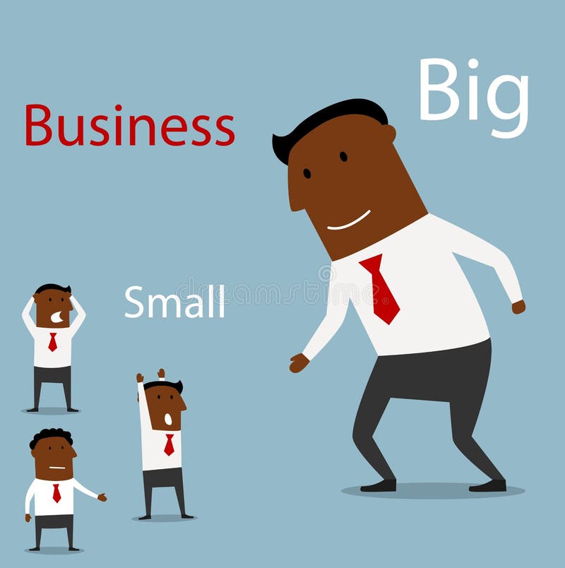 Small and Big Business Partnership Stock Vector - Illustration of businessman, communication: 63366989 Small and Big Business Partnership Stock Vector - Illustration of businessman, communication: 63366989