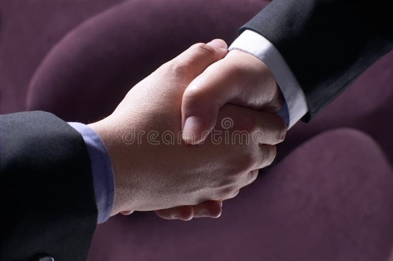 Partnership success royalty free stock image