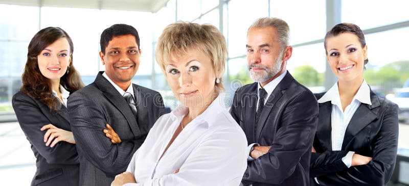 Partnership and teamwork with businesspeople stock images Partnership and teamwork with businesspeople stock images