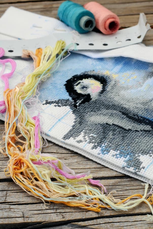 Parts and Accessories Embroidery Stock Photo Image of craftsmanship, creative 67573332