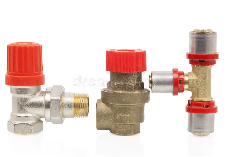 Parts of the Heating System Stock Image Image of central, control