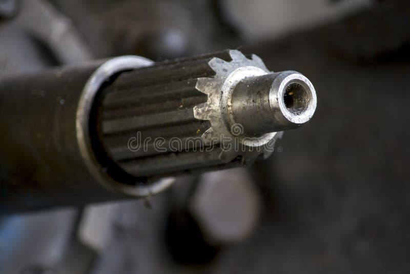 Parts of the Old Gear with Oil Stains Stock Photo Image of machinery
