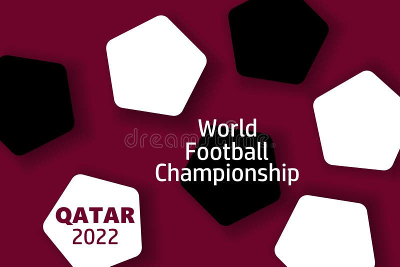 World Cup 2022, Qatar 2022, FIFA World Cup silk flag, emblem