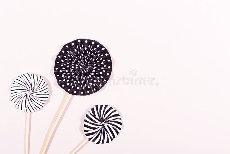 Party accessories on grey background royalty free stock images Party accessories on grey background royalty free stock images
