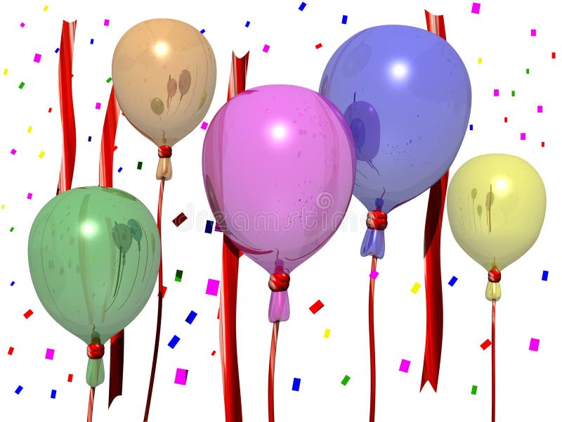 Party balloons