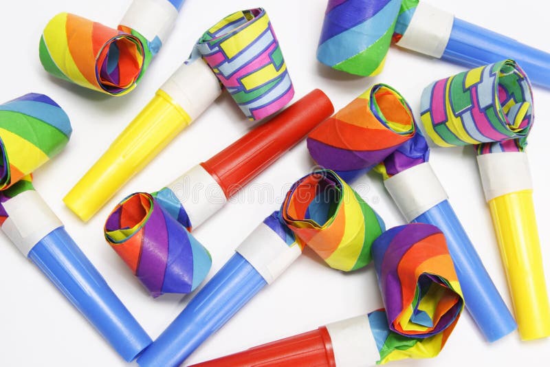 Party Blowers stock photo. Image of novelty, items, merriment 3684684