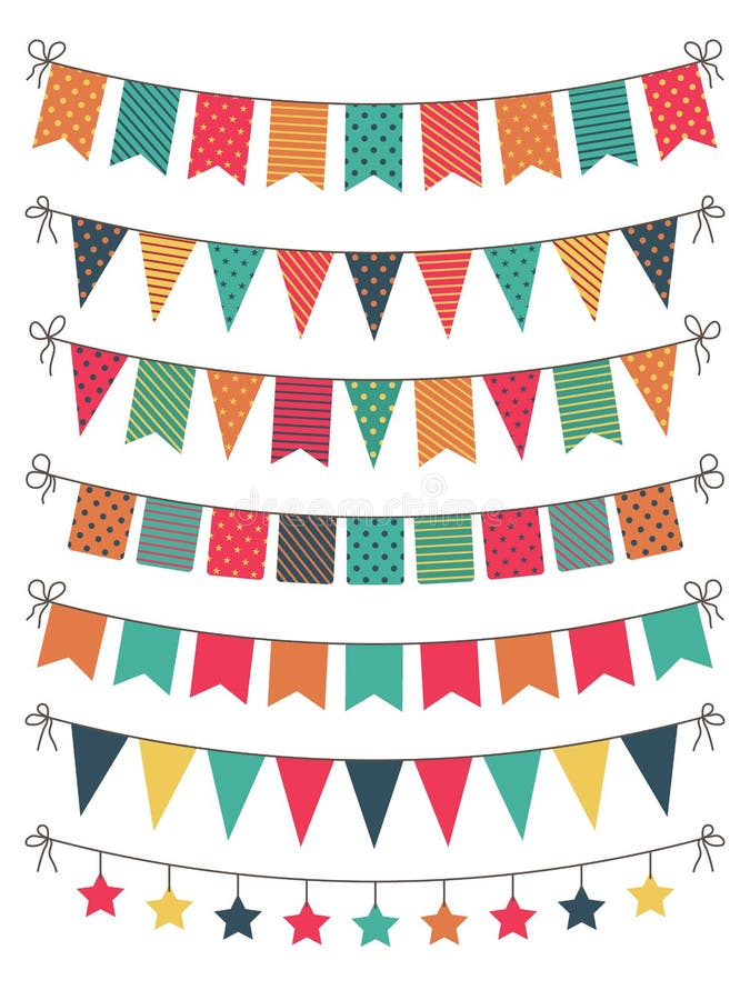 Garland Bunting Hanging Banner Decor For Christmas Wedding Party Festival D 