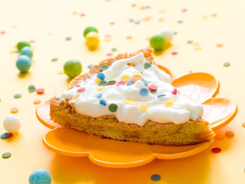 Party cake stock image. Image of dishware, plate, food - 18479663