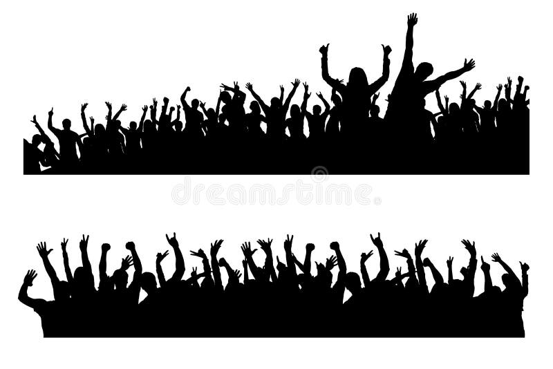 Crowd Shouting Stock Illustrations – 709 Crowd Shouting Stock ...