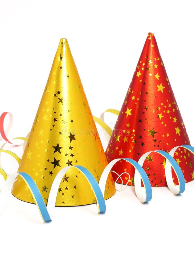 Party Hat stock image. Image of white, object, special 249571
