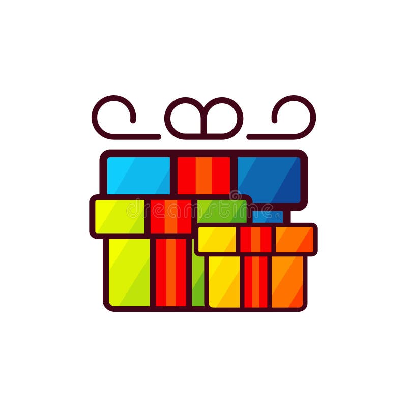 Party icon template vector. Celebration vector illustration. Thin line icons for party royalty free illustration