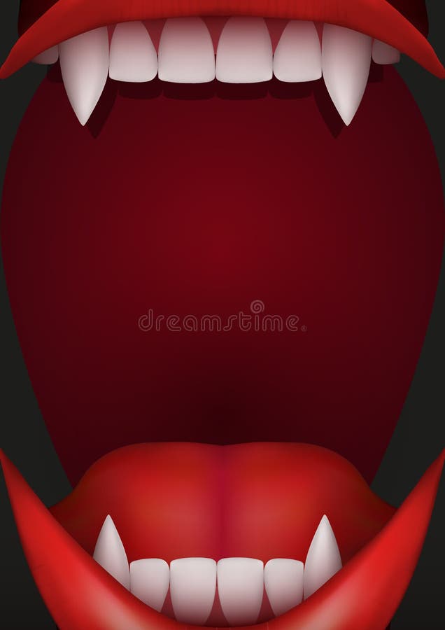 240+ Drawing Of A Bloody Vampire Mouth Stock Illustrations