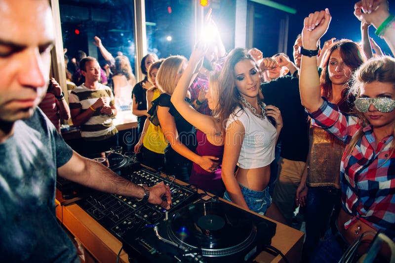 Party people stock photo. Image of motion, clubbing, nightclub - 41148584