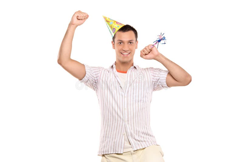 Party person celebrating stock image. Image of laughing 15972855
