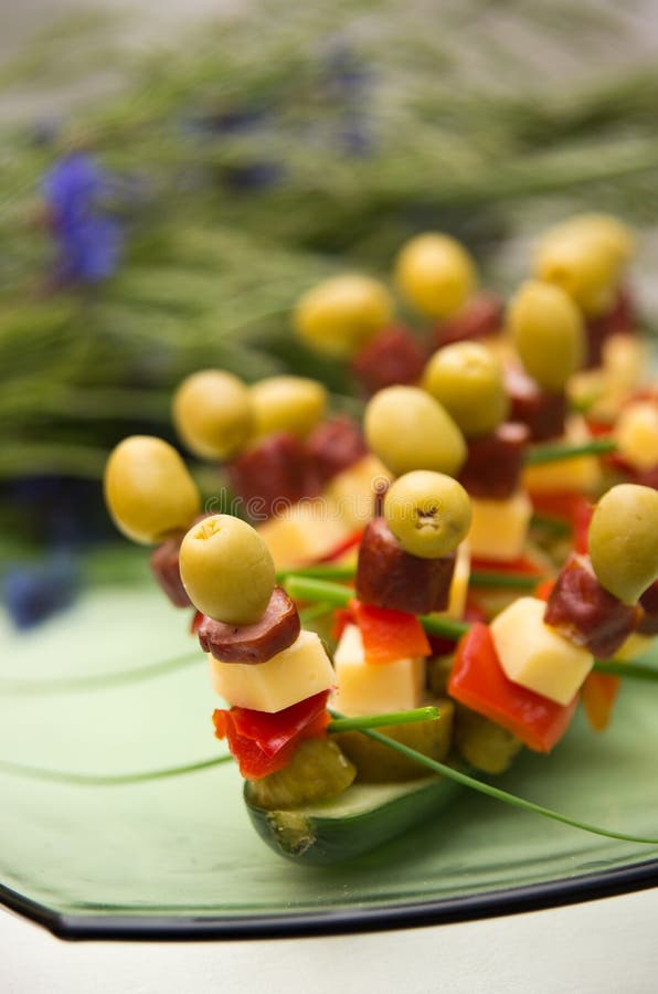 Party snacks stock photo. Image of olives, yummy, closeup - 25489478