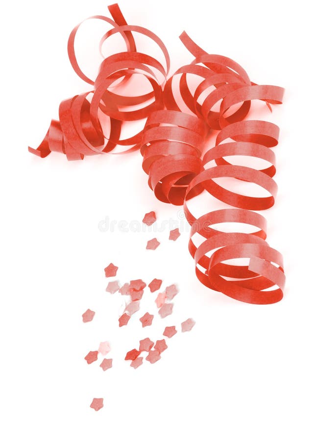 Party Streamer And Confetti Stock Photo Image of equipment, party 63397764