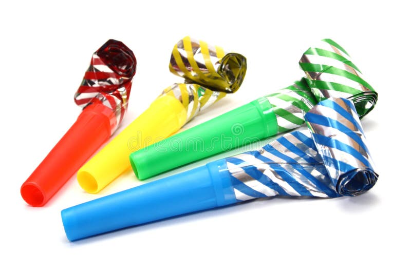 Party whistle stock image. Image of whistle, party, festive 7116693