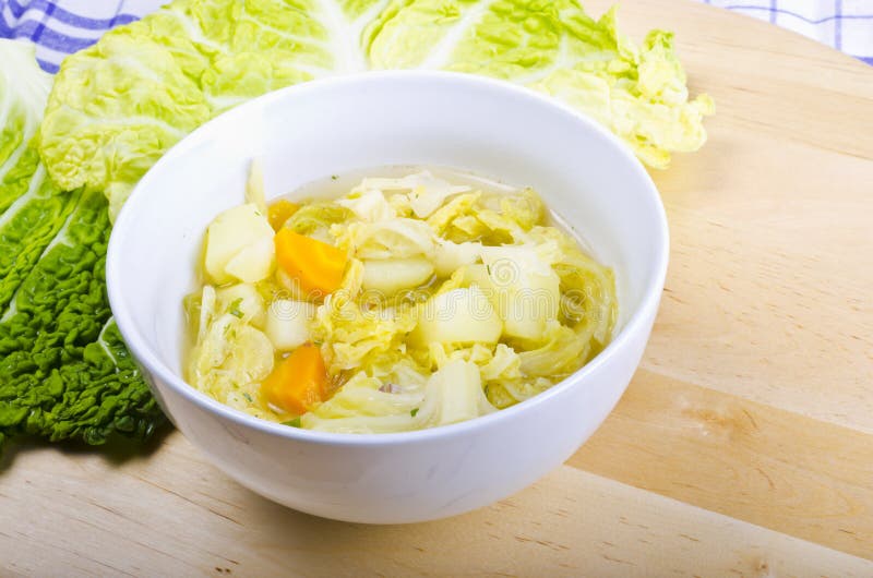 ParzybrodaSavoy Cabbage Soup Stock Image Image of gastronomy, savoy