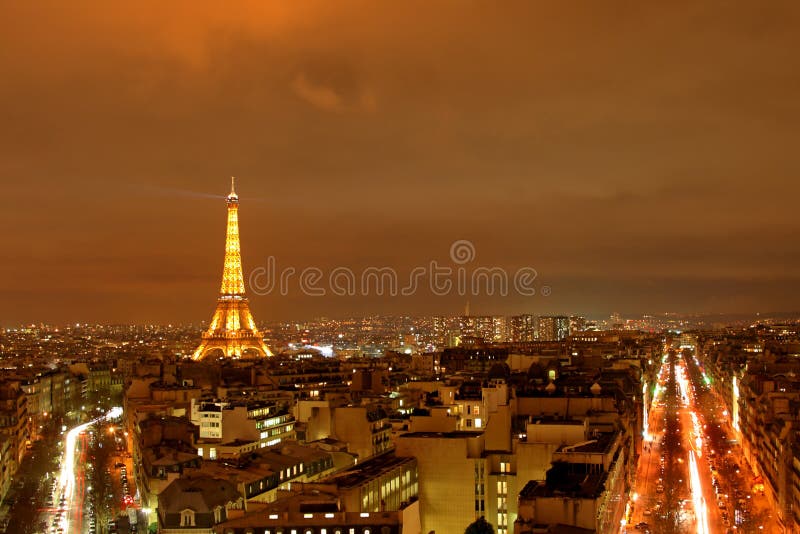 París en la noche París en la noche