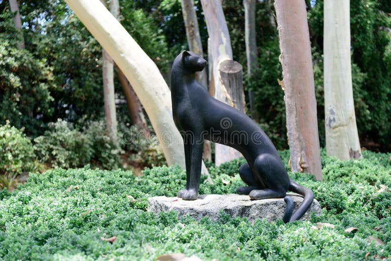 Sculpture Sphinx in The Norton Simon Museum