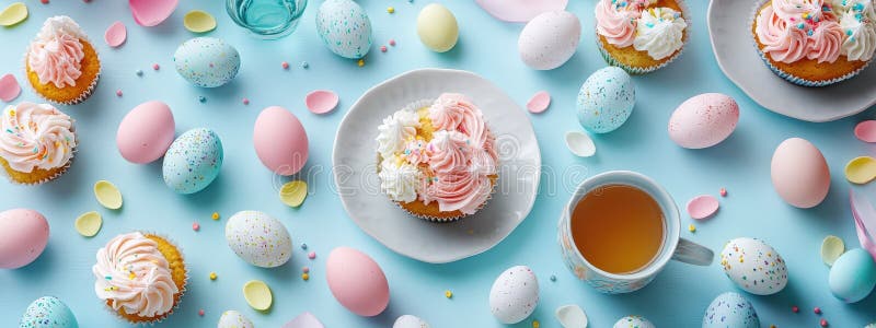 Pasqua, splendida atmosfera per le vacanze. Pasqua bellissima atmosfera per i festeggiamenti generati dall'aria