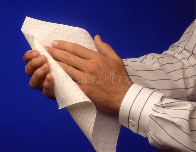 passa il tovagliolo di carta immagini stock passa il tovagliolo di carta immagini stock