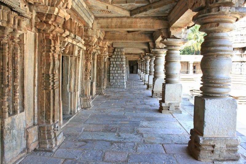 The passage of astonishingly Keshava Temple