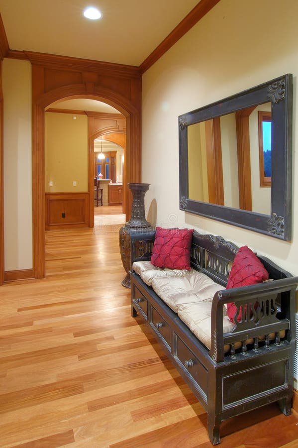 Passage couvert d'une maison de luxe photos stock Passage couvert d'une maison de luxe photos stock