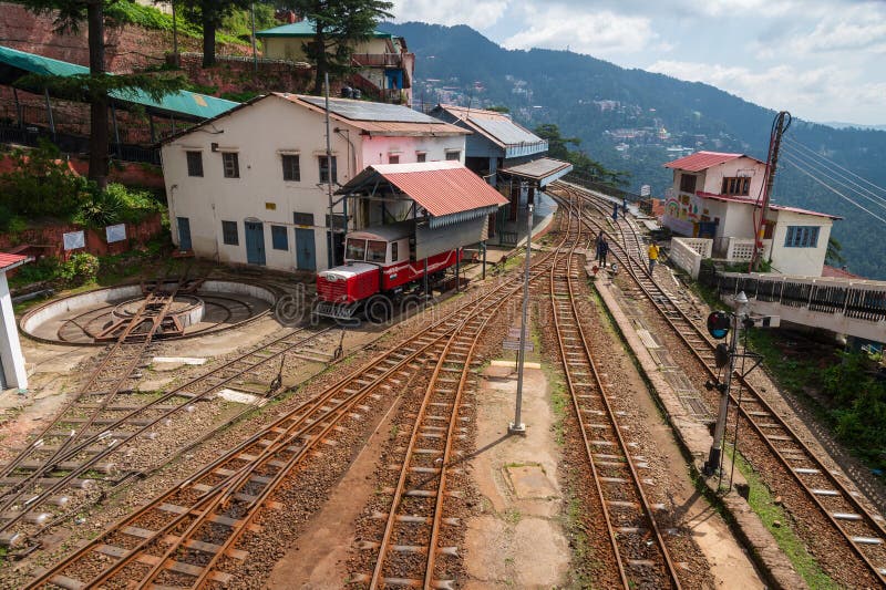 Buildings and Train at Shimla Old Railway station. Shimla railway station is a small railway station in Shimla in the Indian state of Himachal Pradesh. The station is the terminus of the UNESCO World Heritage Site Kalka–Shimla Railway. Shimla railway station is located at an altitude of 2,075 metres (6,808 ft) above mean sea level. It was allotted the railway code of SML under the jurisdiction of Ambala railway division. The 762 mm (2 ft 6 in)-wide narrow-gauge Kalka-Shimla Railway was constructed by Delhi–Ambala–Kalka Railway Company and opened for traffic in 1903. Code division stock images, royalty-free photos and pictures