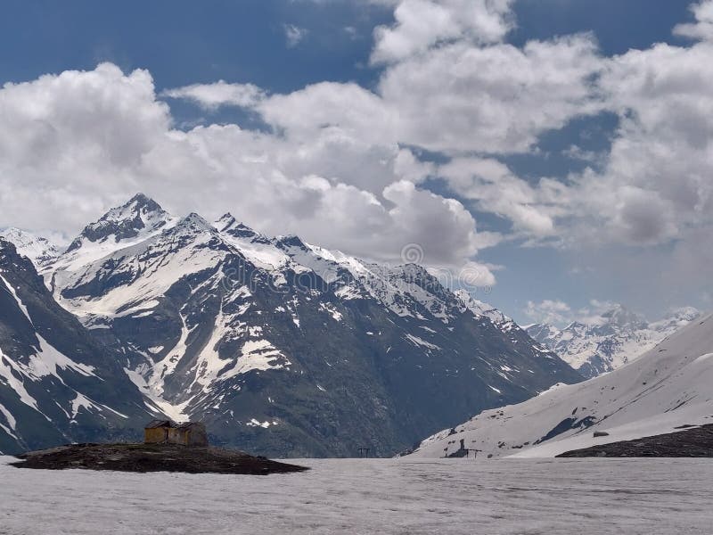 Passagem de Rohtang imagens de stock Passagem de Rohtang imagens de stock