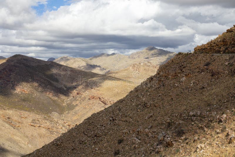 Passagem de Swartberg imagem de stock Passagem de Swartberg imagem de stock