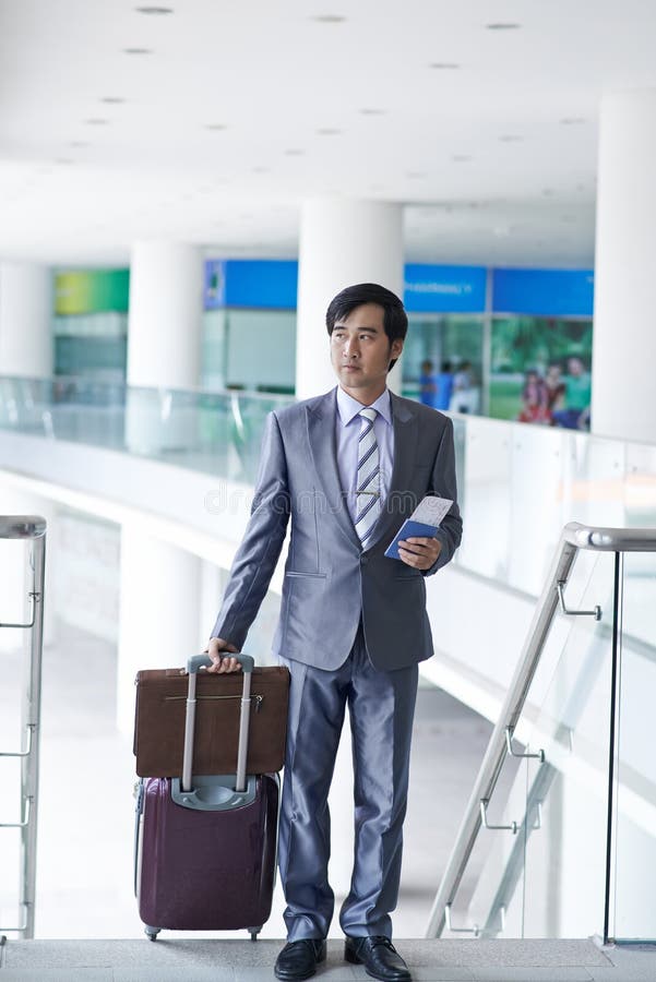 Passager de classe affaires photos stock Passager de classe affaires photos stock