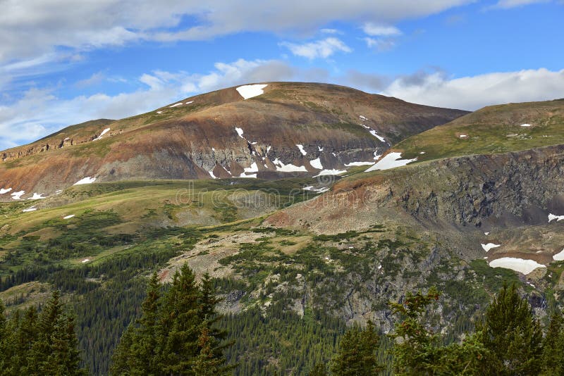 Passaggio del Hoosier, Colorado fotografia stock libera da diritti Passaggio del Hoosier, Colorado fotografia stock libera da diritti