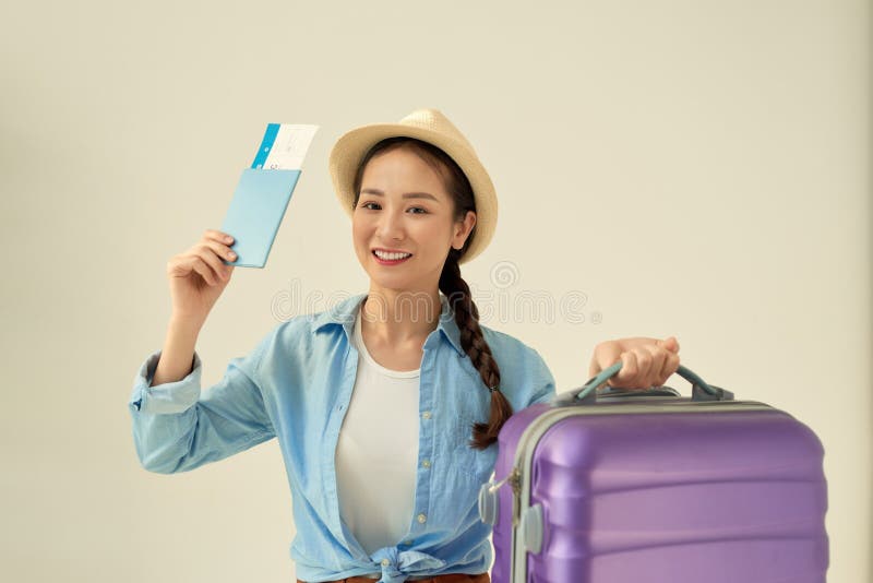 Passagier, der im Ausland reist, um an den Wochenenden Steuerhinterziehung zu reisen.. Flugreisekonzept stockbilder