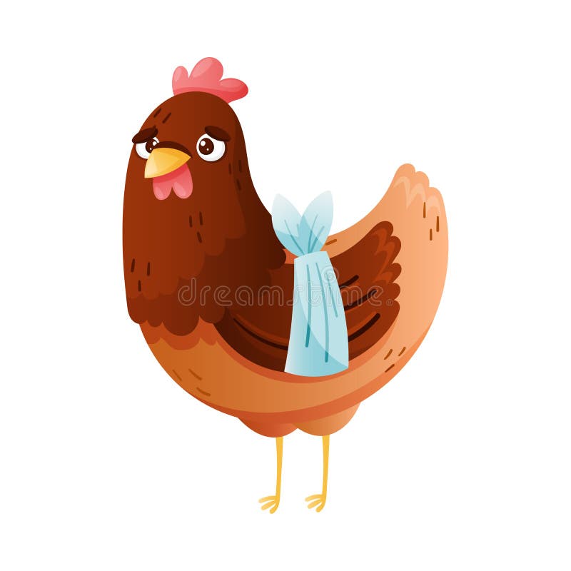 Hen Clipart Laid - Imagem De Galinha Em Desenho - Png Download