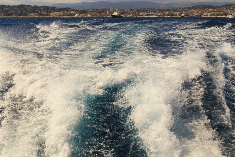Passeggiata del mare a Cannes fotografie stock Passeggiata del mare a Cannes fotografie stock