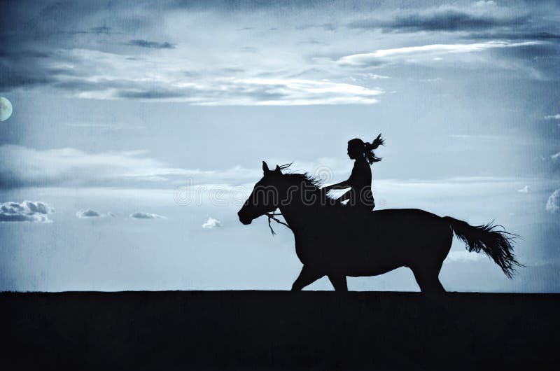 Estátua De Cavalo Em Frente a Um Céu Nublado Foto de Stock - Imagem de  animal, olho: 221252936