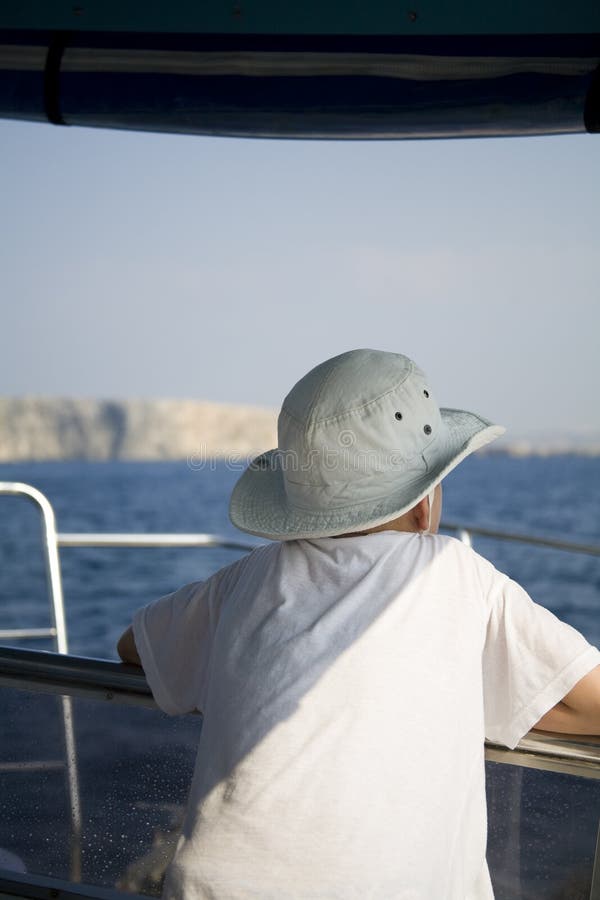 Passenger on boat