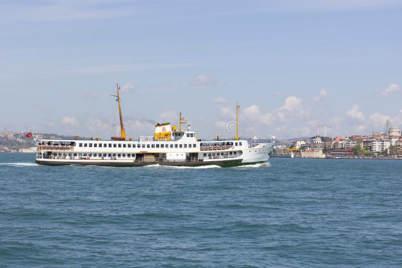 vapur istanbul stock image image of middle city boat 1118019