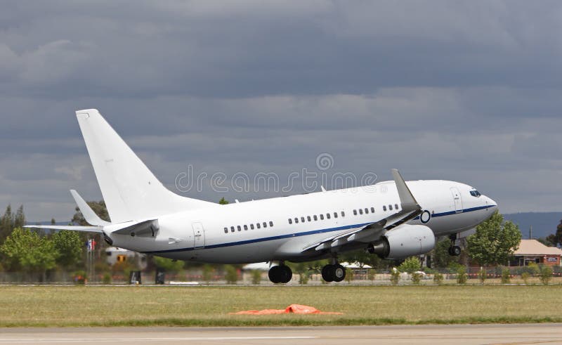 A passenger plane