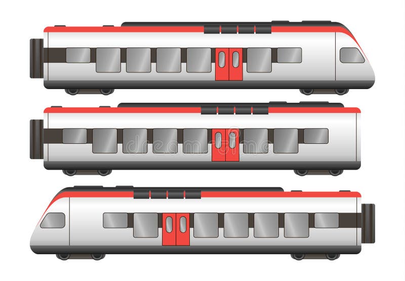 Passenger train wagons