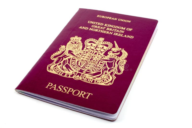 Passeport BRITANNIQUE photo libre de droits Passeport BRITANNIQUE photo libre de droits