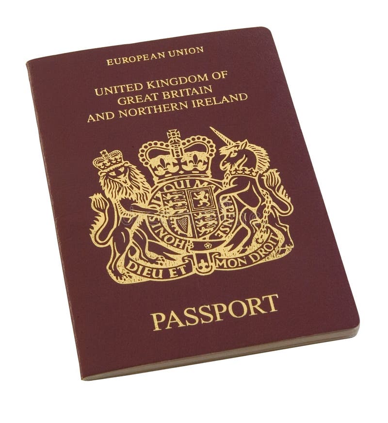 Passeport britannique photo stock. Image du britannique - 526000