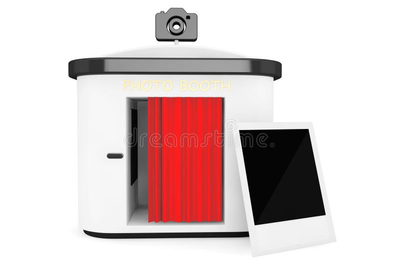 Passfotoautomat Foto Rahmen Stockbild Bild Von Foto Passfotoautomat