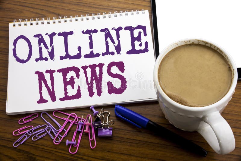 Passi l'ispirazione di titolo del testo di scrittura che mostra le notizie online Concetto di affari per l'articolo di stampa onl fotografia stock libera da diritti Passi l'ispirazione di titolo del testo di scrittura che mostra le notizie online Concetto di affari per l'articolo di stampa onl fotografia stock libera da diritti