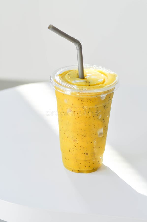 Passion Fruit Smoothie , Smoothie or Mango and Passion Fruit Smoothie