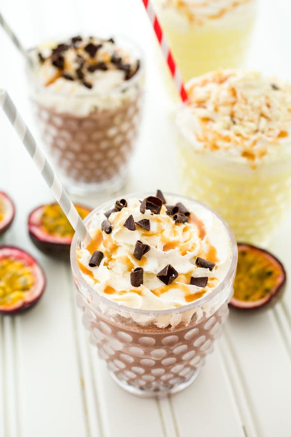 Passionfruit Bliss Cold Drink Stock Photo Image of granadilla