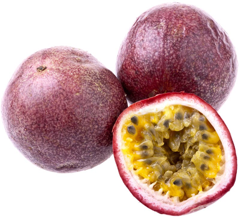 Maracujá, isolado foto de stock royalty free